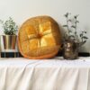 Meditation Cushion - Round Yellow