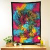 Tapestry - Peacock Buddha (Tie-Dye)