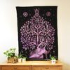 Tapestry - Elephant Tree of Life (Purple)